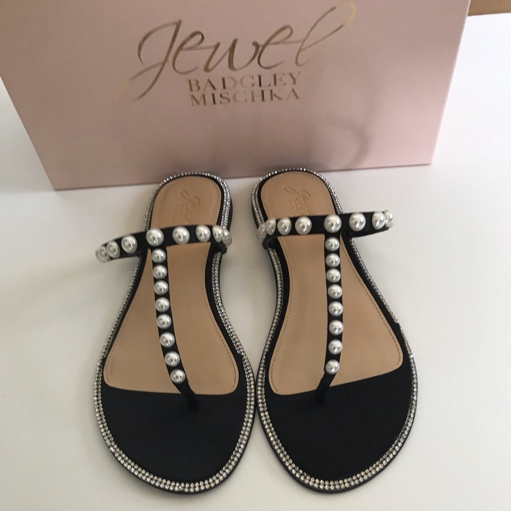 Badgley Mischka Pearl Sandals